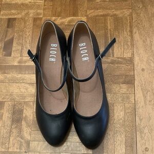 Bloch Women's Black Mary Jane Heels